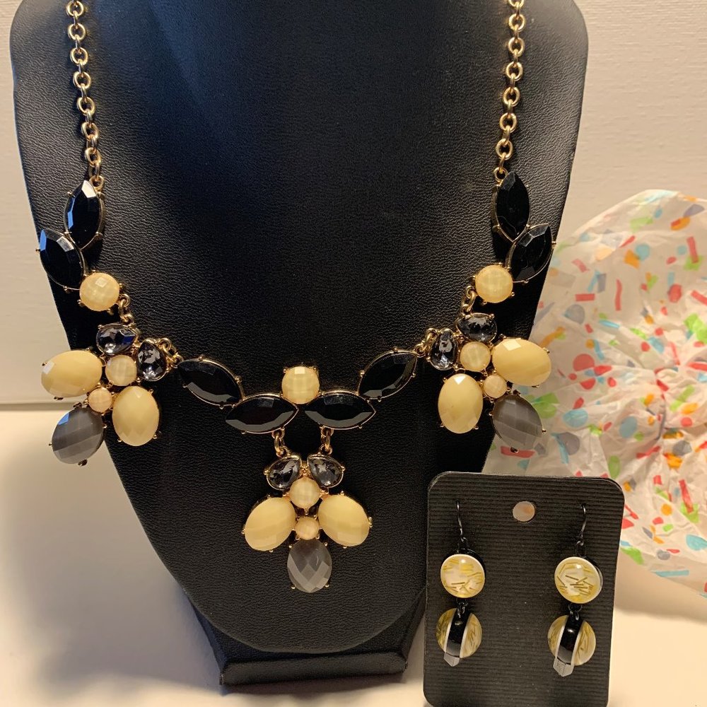 Necklace with Earrings.